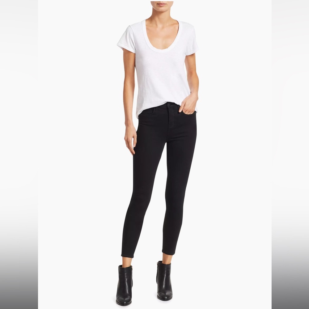 L'AGENCE | Margot High-Rise Stretch Skinny Ankle Jeans